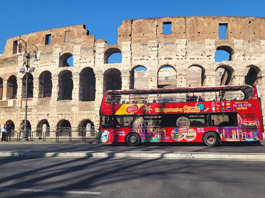 Rome: Hop-On Hop-Off Bus, Roman Forum & Colosseum Tour - What You Really Get: Bus Freedom + Guided Ancient Rome