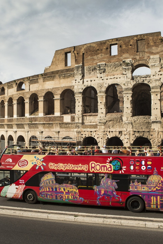 Rome: Hop-on Hop-off Bus Tour and Colosseum Experience - Key things that make this ticket work