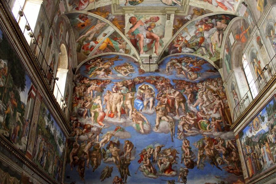 Rome: Hop-On Hop-Off Bus & Vatican Museums Guided Tour - St. Peter’s Basilica Access: Big Interior, No Dome Ticket