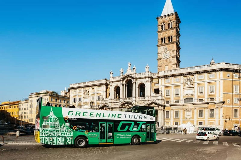 Rome:Hop-On Hop-Off Panoramic Open Bus Ticket 3 Circuits x 1 - Ticket value: why $20 can make Rome easier