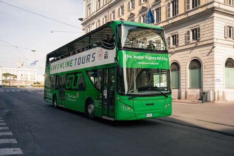 Rome:Hop-On Hop-Off Panoramic Open Bus Ticket 3 Circuits x 1 - Who this is best for