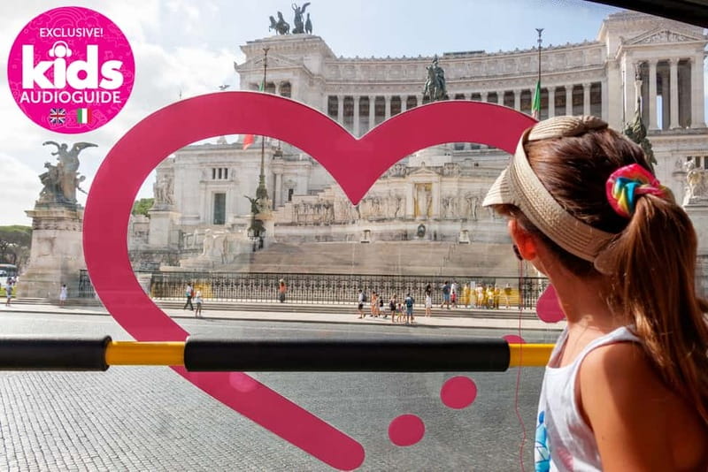 Rome: Hop-on Hop-off Sightseeing Bus Tour with Audioguide - Why this hop-on hop-off bus works so well for Rome