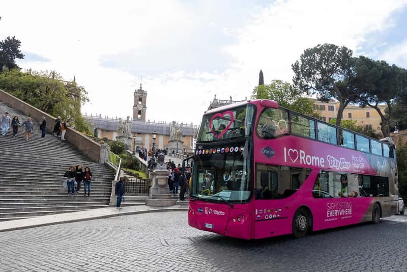Rome: Hop-on Hop-off Sightseeing Bus Tour with Audioguide - Vatican city stop: Sistine Chapel and St. Angelo Bridge area