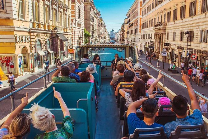 Rome Panoramic Bus Tour & Colosseum Arena Visit with Audio Guide - Key highlights you’ll care about