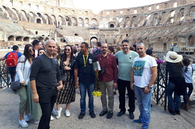 Rome Panoramic Bus Tour & Colosseum Arena Visit with Audio Guide - Timing, Security, and the Meeting-Point Reality