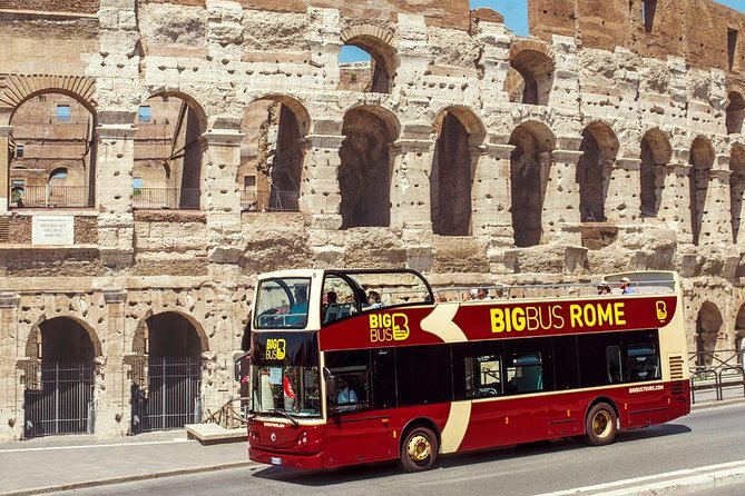 Rome Panoramic Bus Tour & Colosseum Arena Visit with Audio Guide - Panoramic Bus Tour of Rome: Your Moving Base