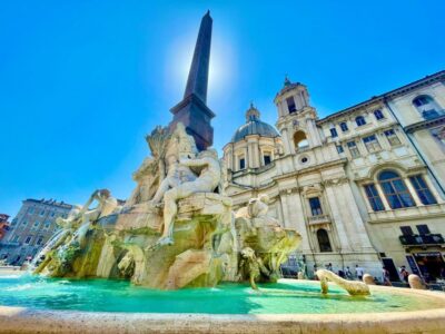 Rome Squares and Fountains Tour & River Boat Hop On Hop Off - Spanish Steps to Trevi Fountain: quick stops, strong stories