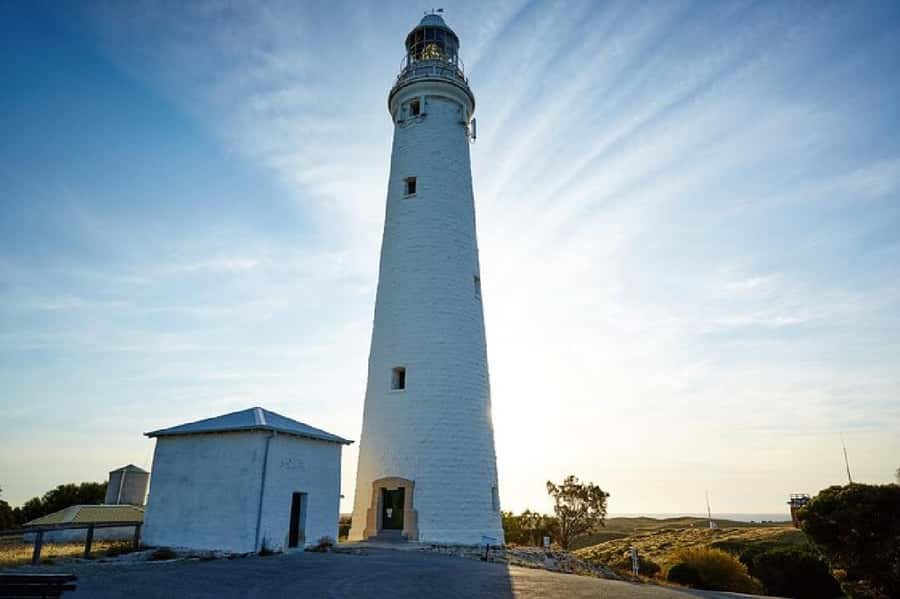 Rottnest Island Ferry and 1.75 Hr Bus Tour - Henrietta Rocks: a coastal stop with personality