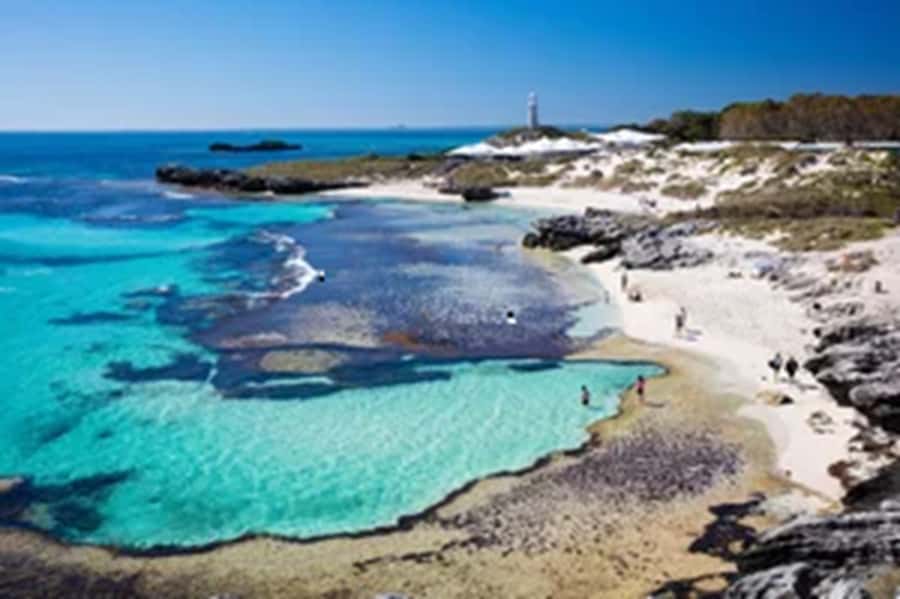 Rottnest Island Ferry and 1.75 Hr Bus Tour - Salt lakes and the island’s living nature
