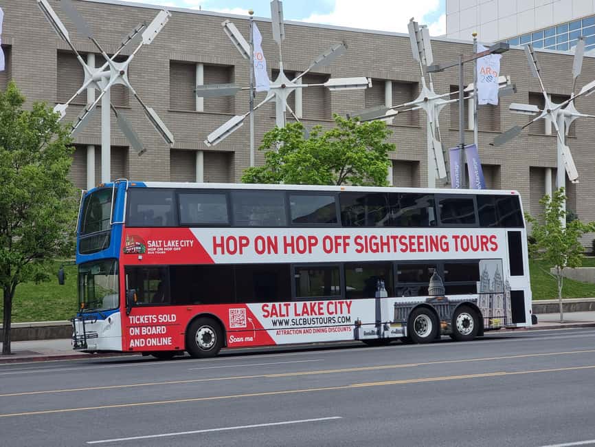 Salt Lake City: Hop-On Hop-Off Bus Tour - City Hall and the Leonardo Museum: where the bus tour feels more local