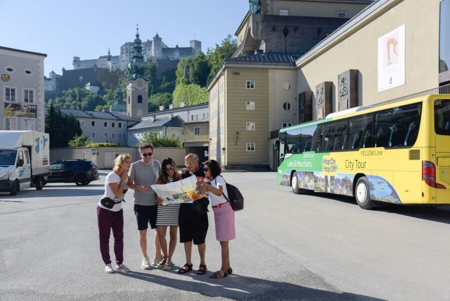 Salzburg: Hop-on Hop-off City Tour - McArthur Glen Golden Pass: a small add-on with real value