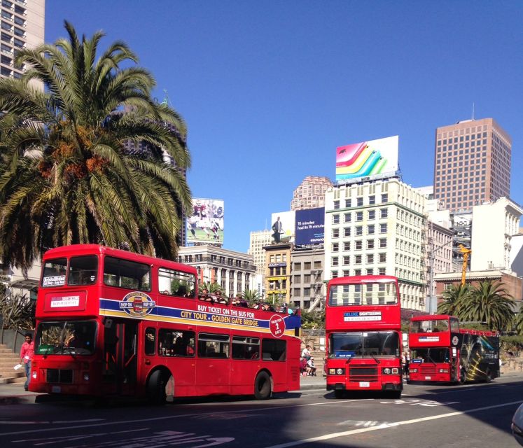 San Francisco: Hop-On Hop-Off Deluxe Bus Tour with 20 Stops - Stop-by-Stop: What Each Part of the Circuit Gives You