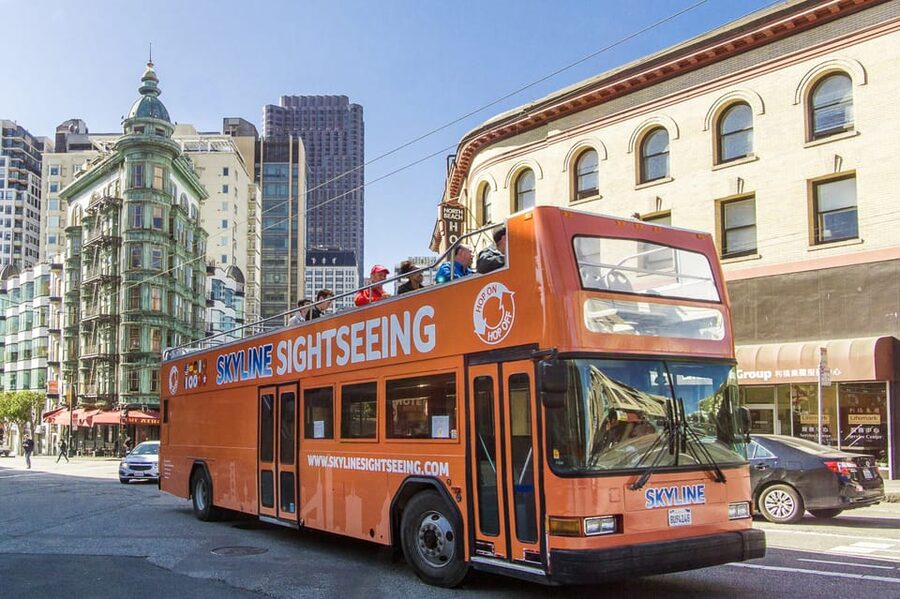 San Francisco: Hop-On Hop-Off Tour with Optional Night Tour - Night Tour Over the Bay Bridge: Treasure Island After Dark