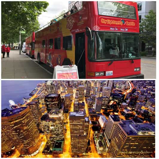 Seattle: Hop-on Hop-off Bus Tour and Sky View Observatory - Space Needle to Pike Place: the core sights on the route