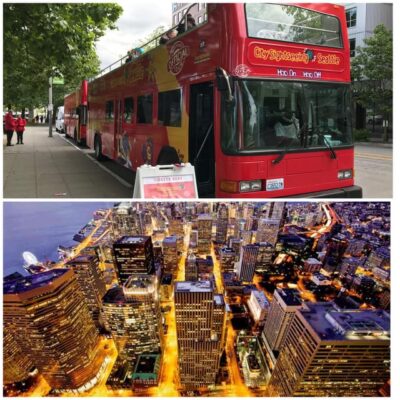 Seattle: Hop-on Hop-off Bus Tour and Sky View Observatory - Waterfront and cruise areas: Piers, terminals, and ferry life