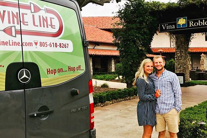 Semi-Private, Modified Hop-On Hop-Off Wine Tasting Tour from Cambria &San Simeon - How a hop-on hop-off shuttle changes your whole wine day