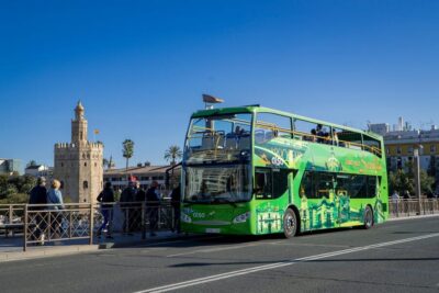 Seville: 2-Day Hop-on Hop-off Bus Ticket - Torre del Oro Starting Point and the 14 Stop Plan