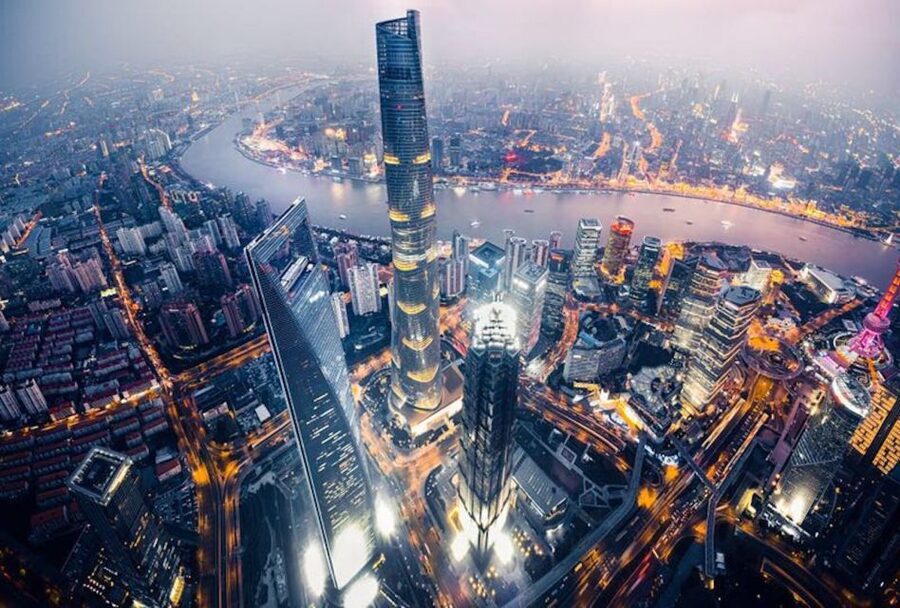 Shanghai: Hop-on Hop-off Bus Ticket and Optional Attractions - Blue Route Across to Pudong: Oriental Pearl and the Skyline Trio