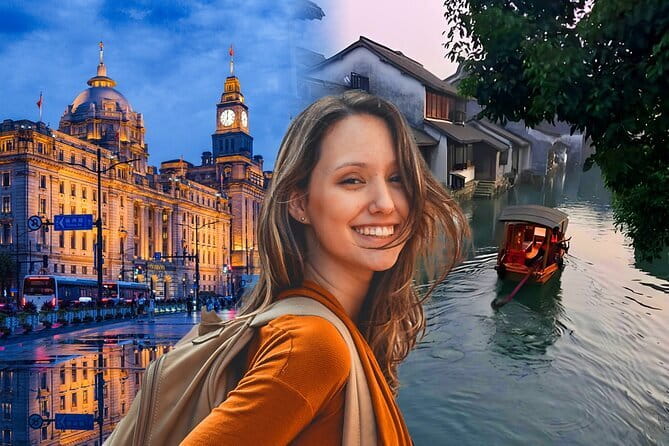 Shanghai Yu Garden, The Bund & Zhujiajao Water Town Bus Tour - Zhujiajiao Ancient Town: the postcard bridges, canals, and included light meal