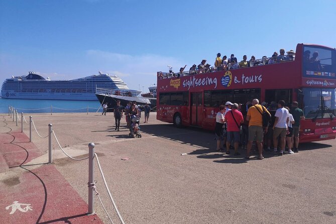 Shore Excursion: Katakolo Sightseeing hop on hop off bus tour - Finding your bus fast after you clear the port gates
