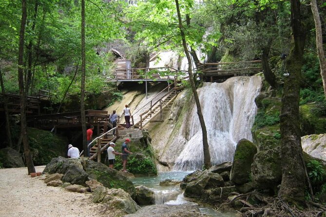 Side Cabrio Bus Tour With Green Lake And Manavgat Waterfall - Off-road countryside safari: where the dust-and-water fun happens