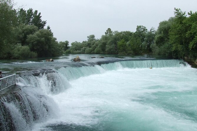 Side Cabrio Bus Tour With Green Lake And Manavgat Waterfall - Roman-era photo stops: Naras Bridge, aqueducts, and Oymapınar Dam