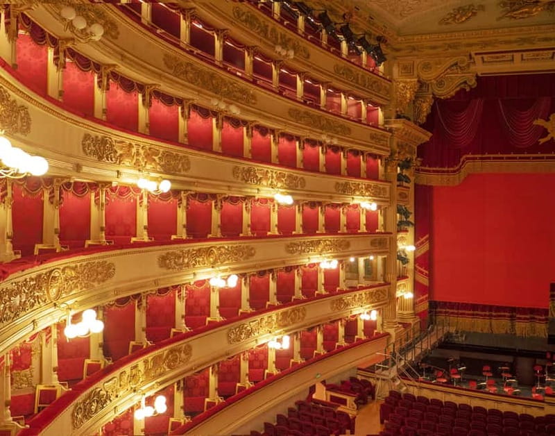 Skip-the-Line Duomo & La Scala Museum Tour + Hop On Hop Off - La Scala museum: costumes, instruments, and famous music faces