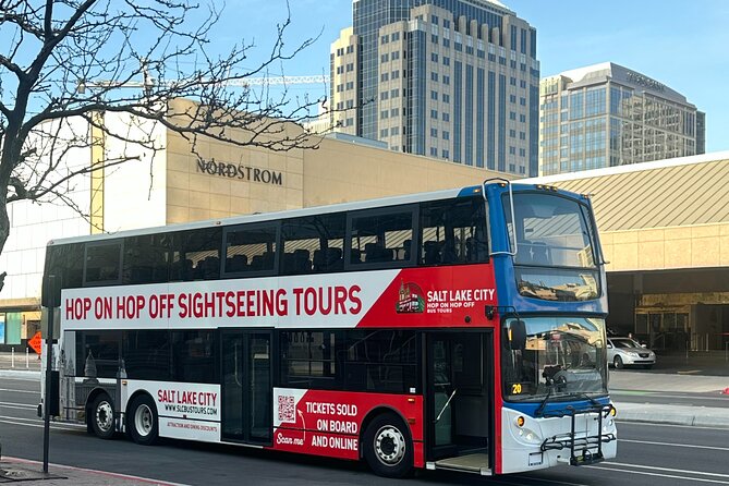 SLC Bus Tours Hop On Hop Off - Stop 7 to 9: Cathedral, the State Capitol, then Temple Square at full force