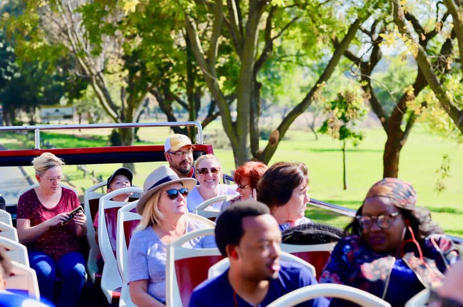 Soweto: Hop-On Hop-Off Bus, City Tour and Apartheid Museum - Johannesburg from the double-decker: ride it like a flexible timeline