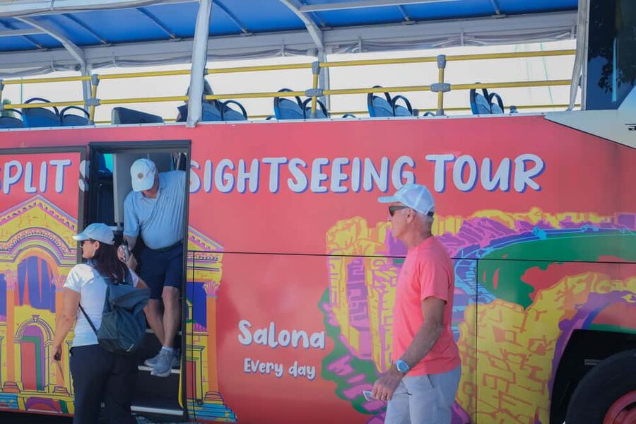 Split: Hop-On Hop-Off Sightseeing Red Line City Tour - Audio Commentary in 10 Languages: Use It Like a Pro