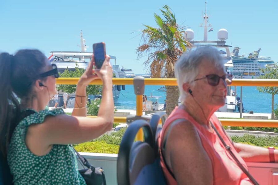 Split: Hop-On Hop-Off Sightseeing Red Line City Tour - Starting at Apodos Travel Agency: Finding Your Bus Fast