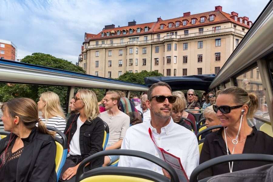 Stockholm: City Sightseeing Hop-On Hop-Off Bus Tour - Stroll-friendly stops: Kungsgatan/Hötorget, Strandvägen, Stureplan, Karlaplan