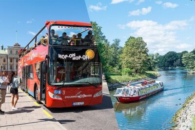 Stockholm Hop-On Hop-Off Bus & Boat Options - Using the audio guide and staying on the top deck