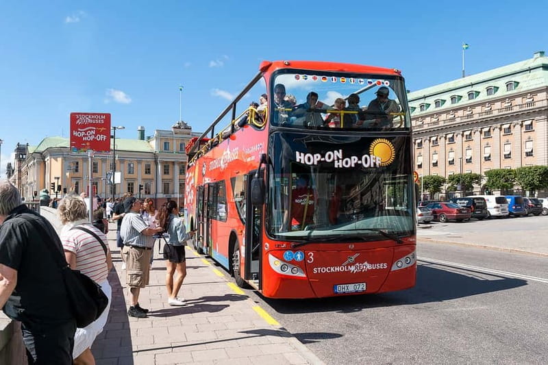 Stockholm: Hop-On Hop-Off Bus or Boat Option - Where to board: Tegelbacken and Koreansk Handakupunktur