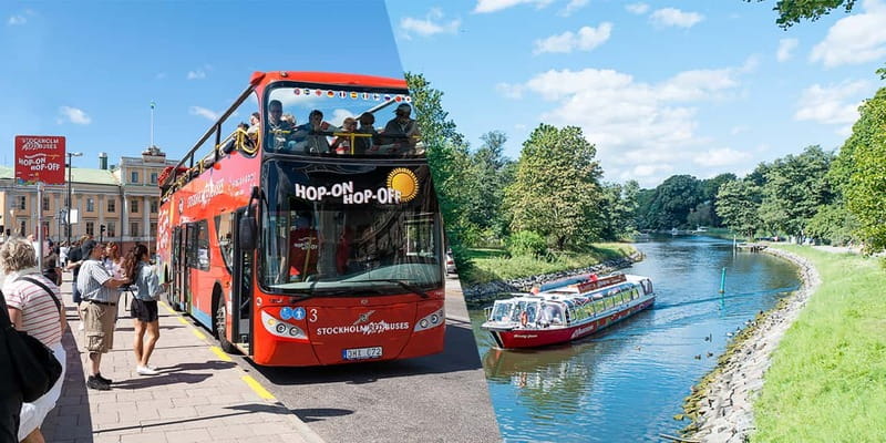 Stockholm: Hop-On Hop-Off Bus or Boat Option - 24-hour ticket choices and what that means for your day