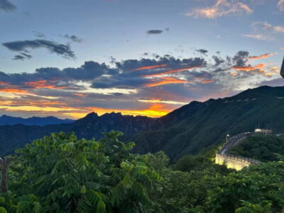 Sunset Glow at Mutianyu Great Wall Night Bus Tour+Ticket - Where the tour starts: Hepingxiqiao Station and the green-vest check-in