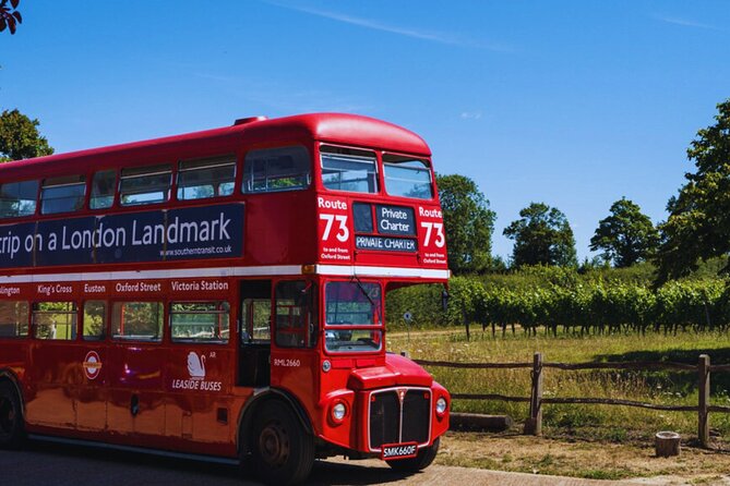 Sussex Vineyard & Winery Bus Tour on Iconic Vintage London Bus - Key highlights you should know