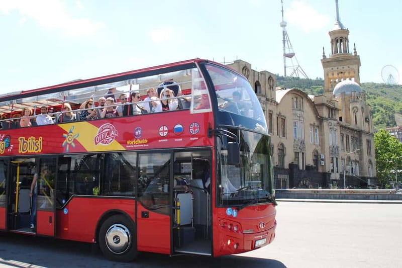 Tbilisi: Hop-On Hop-Off Discovery Bus Tour - Audio in 14 Languages + Free Wi‑Fi and Headphones