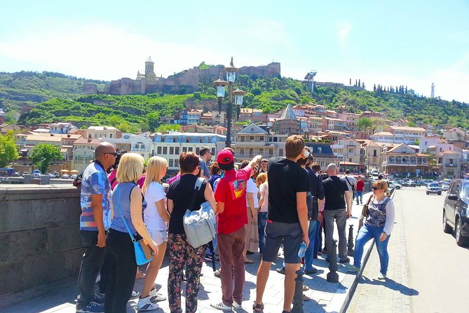 Tbilisi - Mtskheta - Jvari. Full City Tour on Hop On Hop Off Bus - Stop-by-Stop: Rustaveli Ave to Freedom Square (Tbilisi First Half)