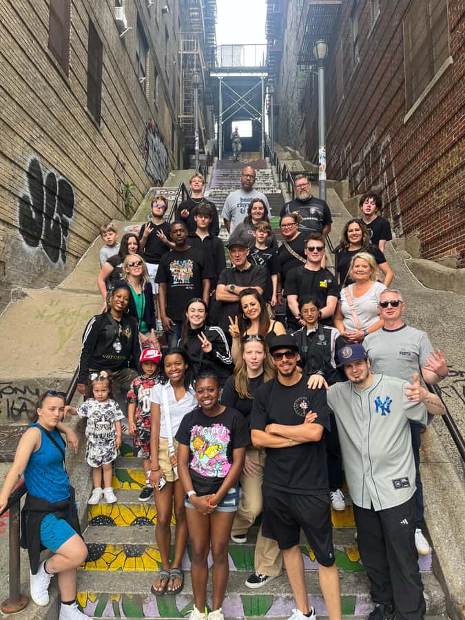 The Birthplace of Hip Hop Bus Tour - 1520 Sedgwick Avenue and the Bronx Walk of Fame: Roots you can locate
