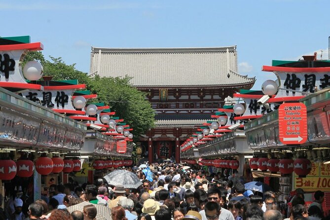 Tokyo 1-Day Bus Tour, pickup from 28 designated hotels in Tokyo - Skytree area, Kitchen Street, and drop-offs at Ueno or Akihabara