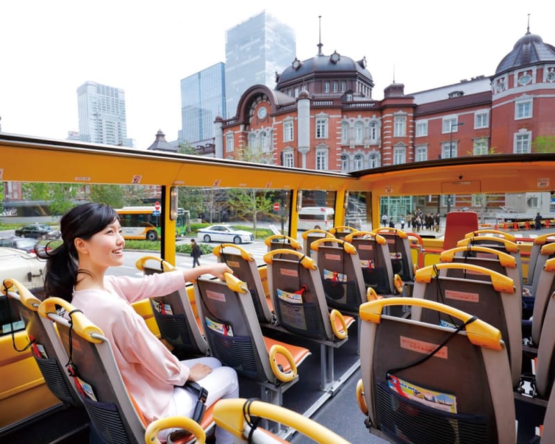 Tokyo: 60min Panoramic Open Top Bus Tour with Audio Guide - Hato Bus at Tokyo Station: Fast to Find, Easy to Start