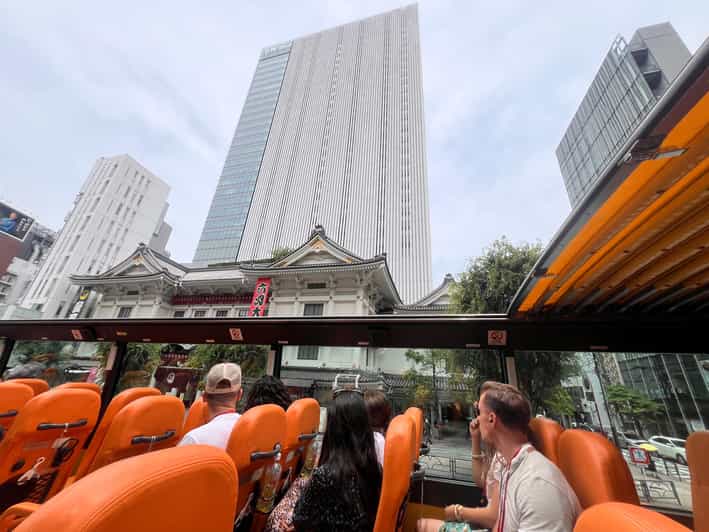 Tokyo: 60min Panoramic Open Top Bus Tour with Audio Guide - Double-Decker Open-Top: The Best Part Is the Uninterrupted Views