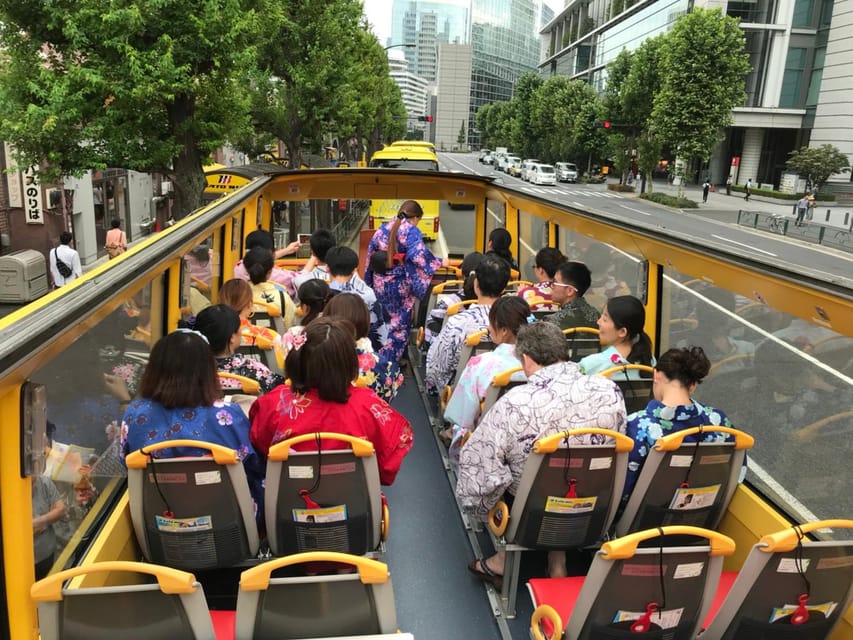Tokyo: 60min Panoramic Open Top Bus Tour with Audio Guide - The Route: Tokyo’s Big Names, Passed Like a Best-Of Mix