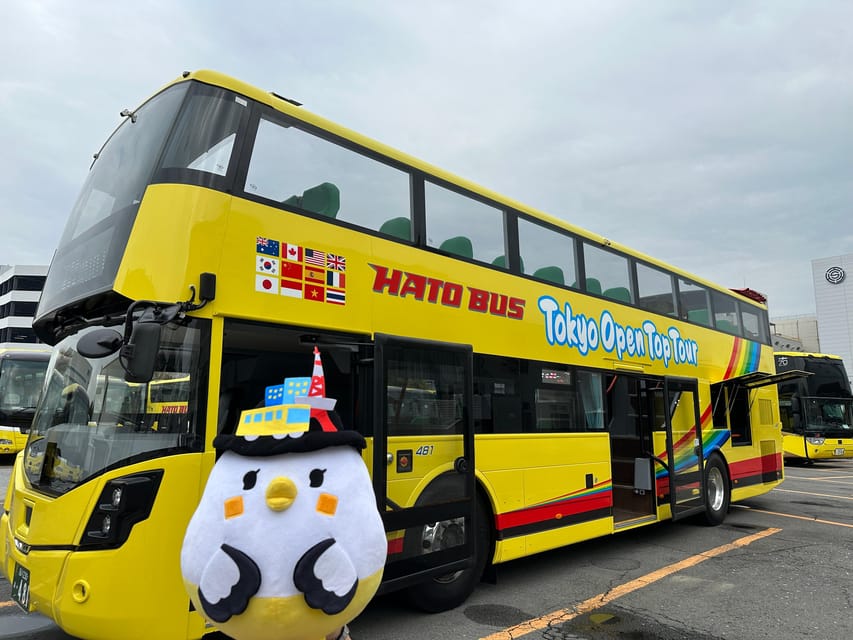 Tokyo: 60min Panoramic Open Top Bus Tour with Audio Guide - Price and Value: $14 for a One-Hour Orientation Pass