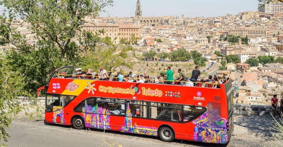 Toledo: City Sightseeing Hop-On Hop-Off Bus Tour & Extras - A bus that gives you Toledo bearings fast