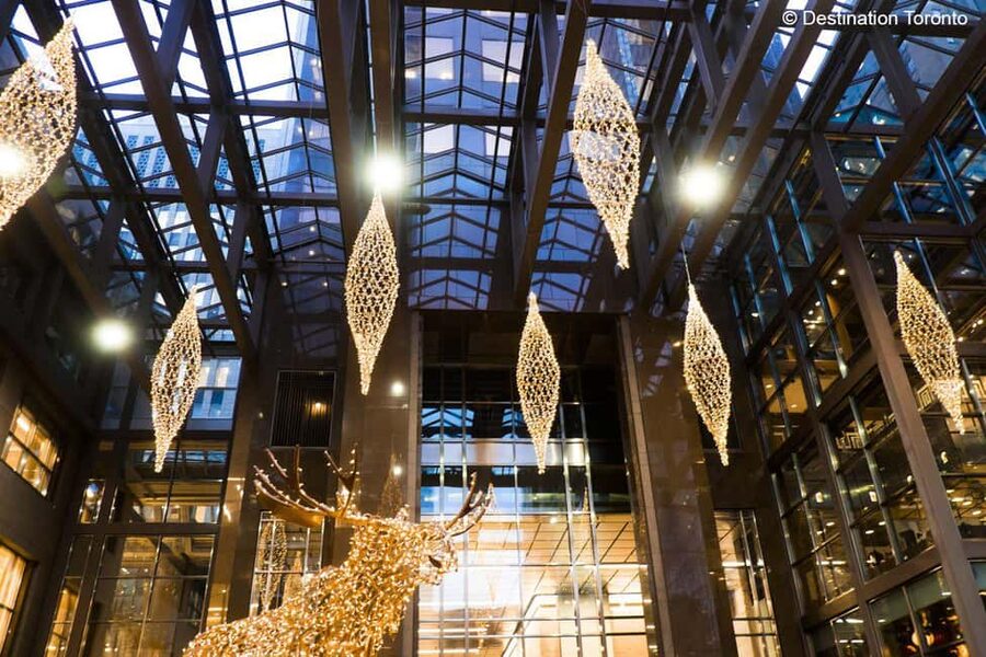 Toronto: Festive Lights Bus Tour - Weather plan: a closed-top backup if conditions shift