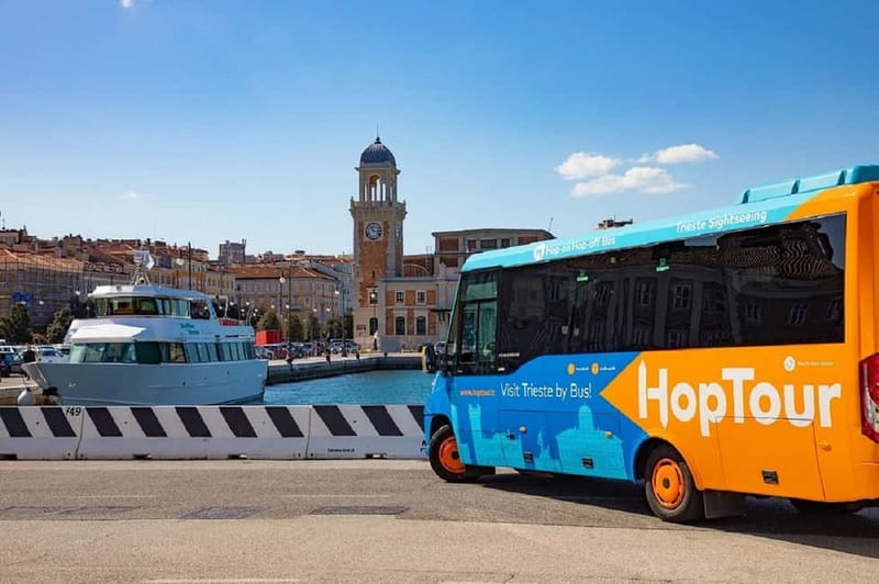 Trieste Bus Tour with Audio Guide - Starting point on Riva Tre Novembre: don’t miss the first bus