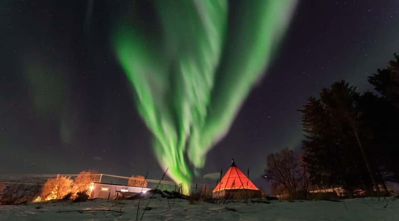 Tromsø: Aurora Safari Chase by big bus with Camp meal - Key Points to Know Before You Go