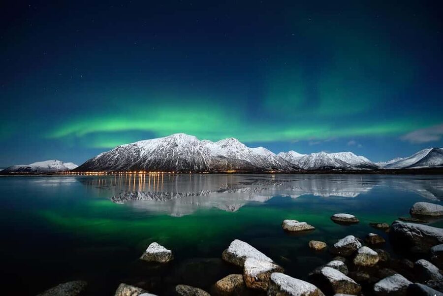 Tromsø: Northern Lights Bus Tour – Chase the Aurora Borealis - Key things I’d circle on your map